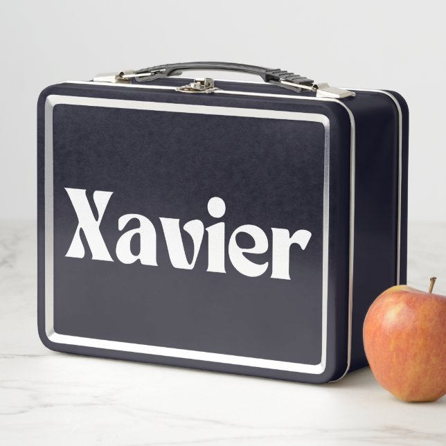 Xavier Metal Lunch Box (In Situ)