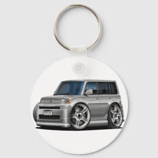 XB Silver Car Key Ring