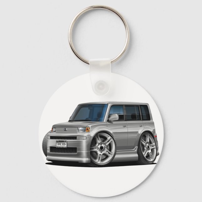 XB Silver Car Key Ring (Front)