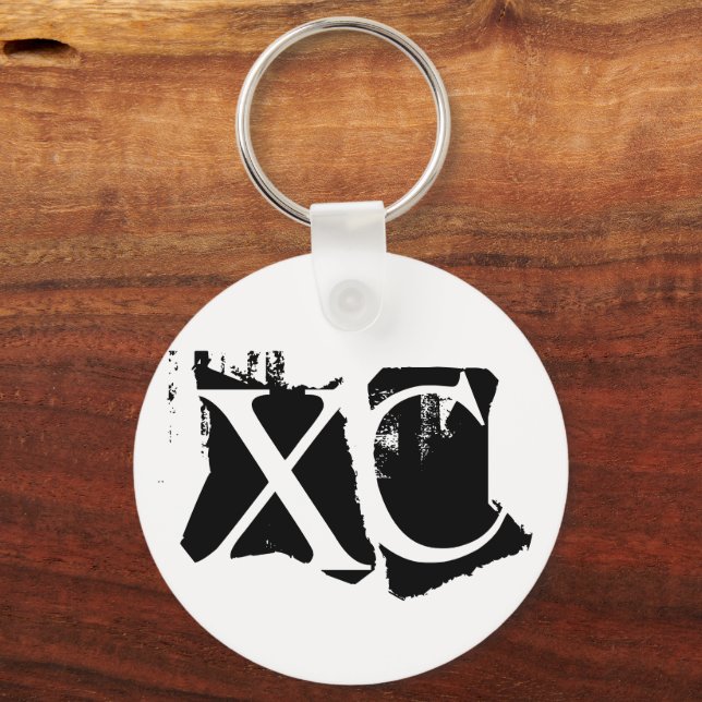 XC - Cross Country Key Ring (Front)