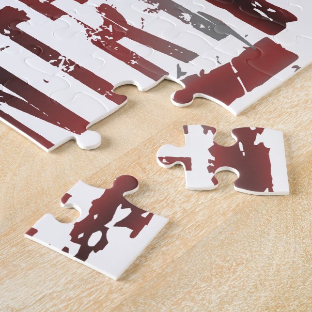 XC Cross Country Runner Jigsaw Puzzle (Side)