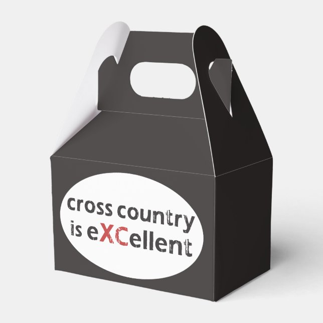 XC Cross Country Running is © eXCellent Favour Box (Front Side)