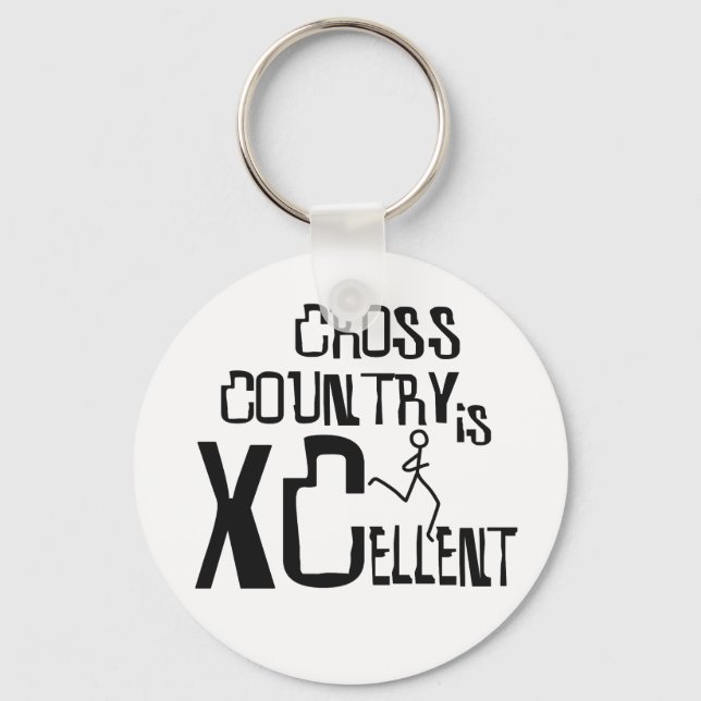XC Cross Country © XCellent Runner Keychain (Front)