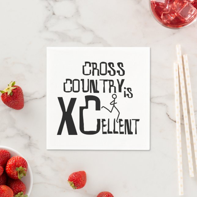 XC Cross Country © XCellent Runner Napkin (Insitu)