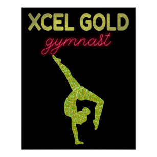 Xcel Gold Gymnastics    Poster