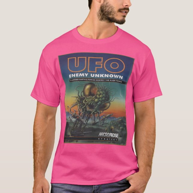 Xcom Ufo Defence Amiga Cover T-Shirt (Front)