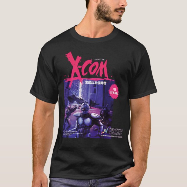 Xcom Ufo Defence Japanese Ver. T-Shirt (Front)
