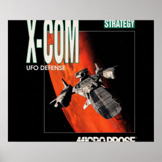 XCOM UFO Defence Poster