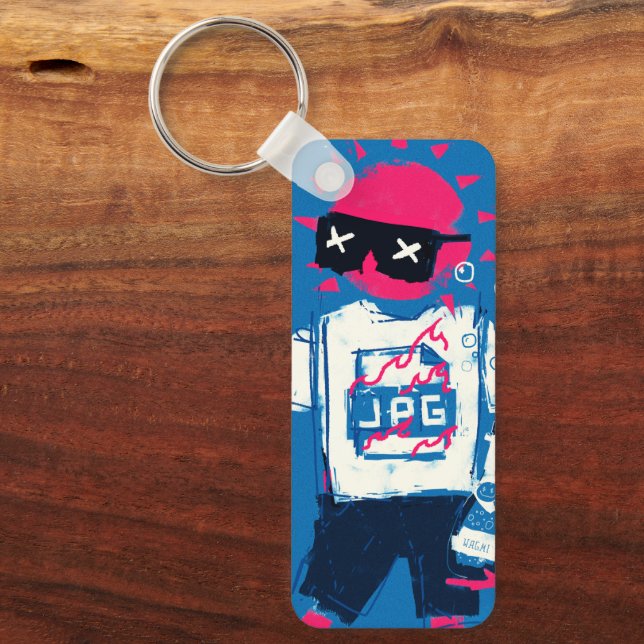 XCOPY Summer WAGMI Cool & Stylish Colourful Pop Ar Key Ring (Front)
