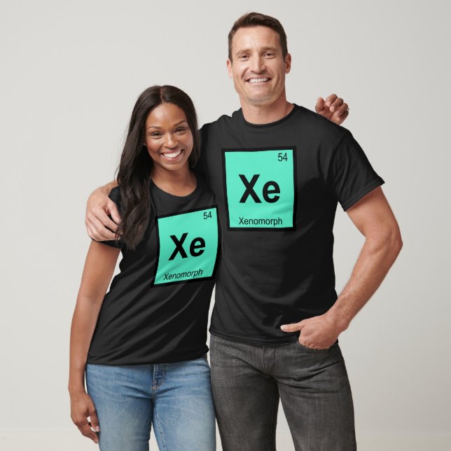 Xe - Xenomorph Chemistry Periodic Table Symbol T-Shirt (Unisex)