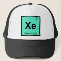 Xe - Xenomorph Chemistry Periodic Table Symbol