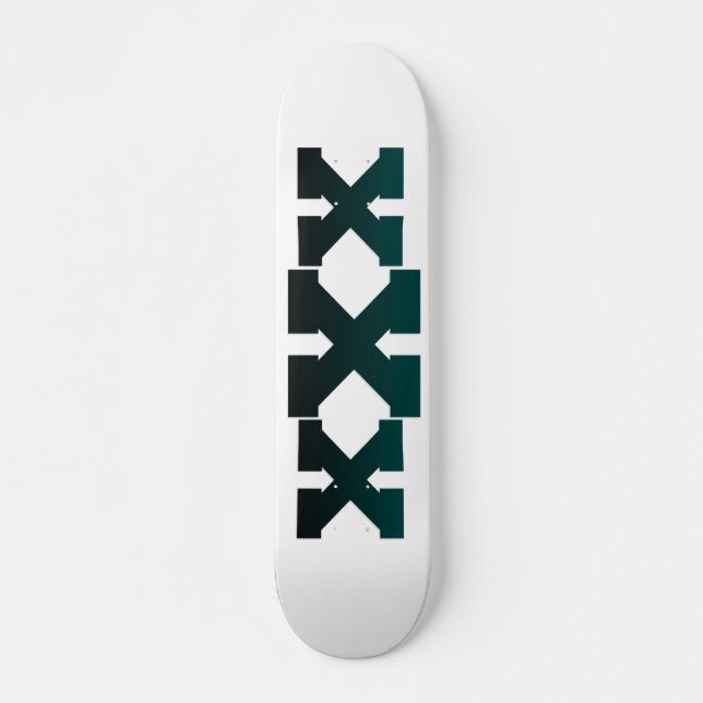 XEDGE4LIFEX  XXX skateboard pro board (Front)