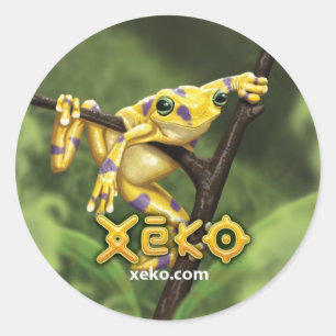 Xeko Golden Frog Stickers