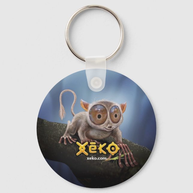 Xeko Tarsier Keychain (Front)