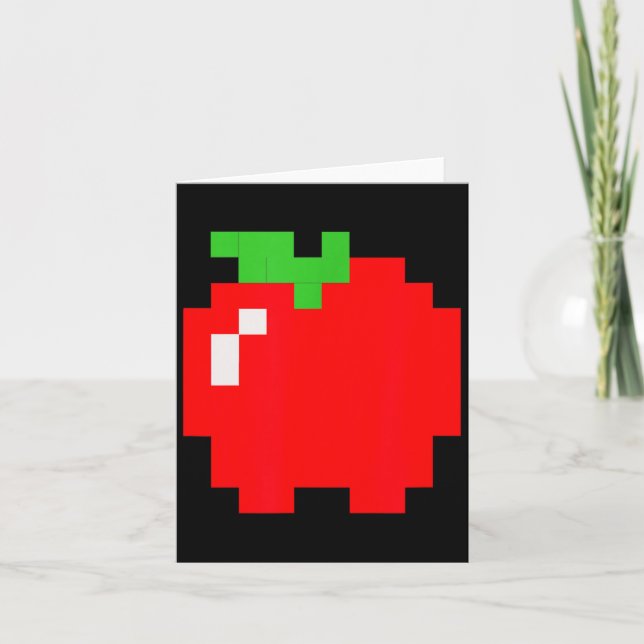 Xel 80s Video Game Halloween Group Costume  Card (Front)