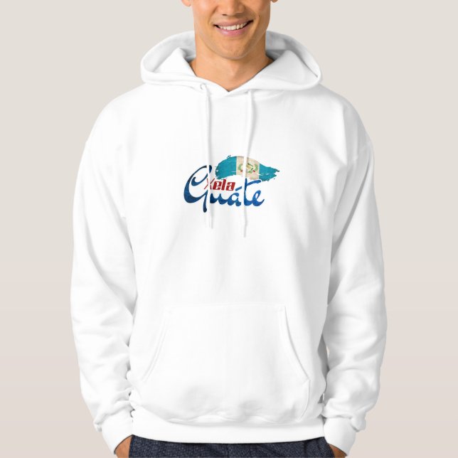 Xela, Quetzaltenango, Guatemala, Chapin, Guatemala Hoodie (Front)
