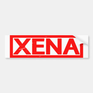 Xena Stamp Bumper Sticker