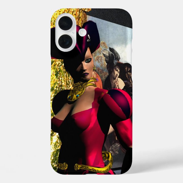 XENIA EXPLORES HYPERION'S ORBITER Case-Mate iPhone CASE (Back)