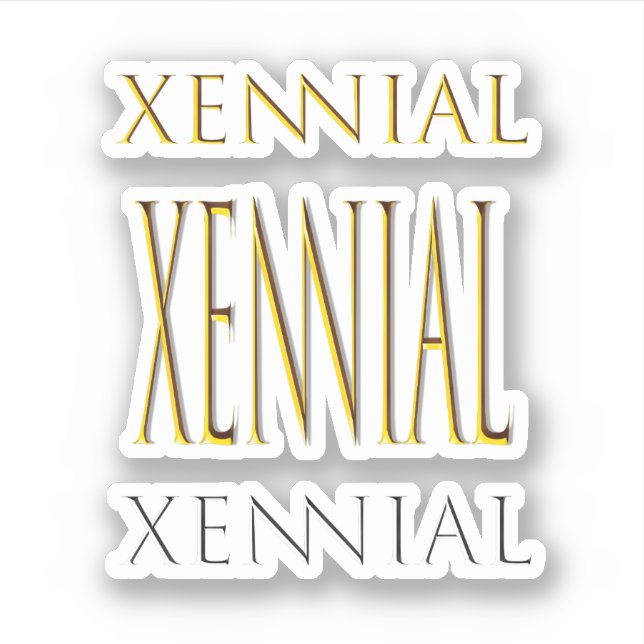 Xennial (Millennial) (Front)