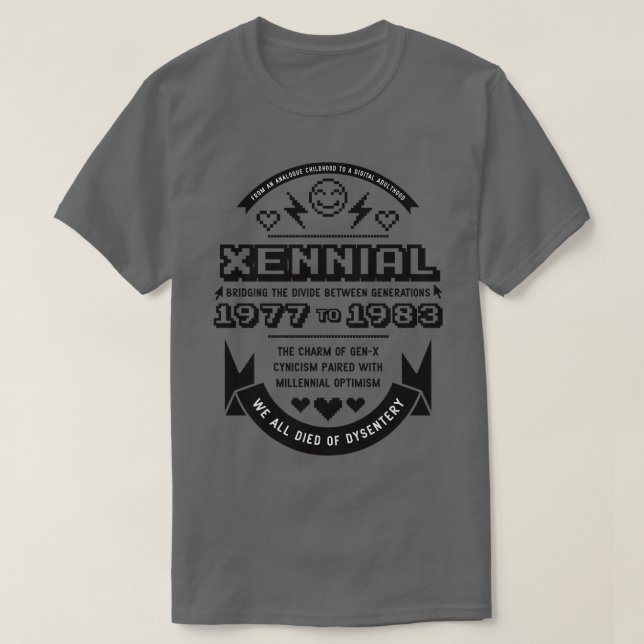 Xennial T-Shirt (Design Front)