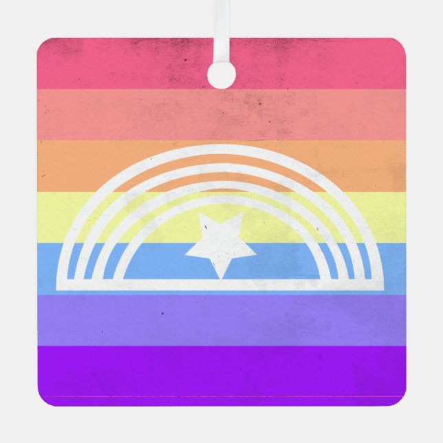 Xenogender Metal Tree Decoration (Front)