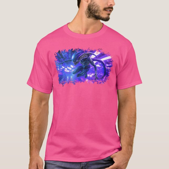 Xenomorph Lights T-Shirt (Front)