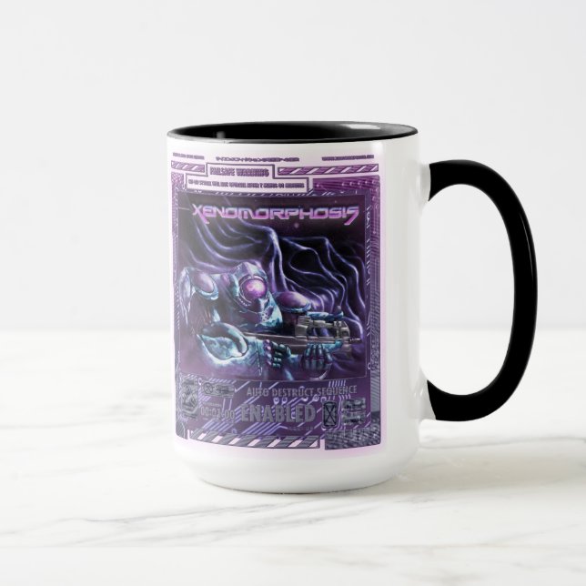 Xenomorphosis Self-Destruct Logo Mug (Right)