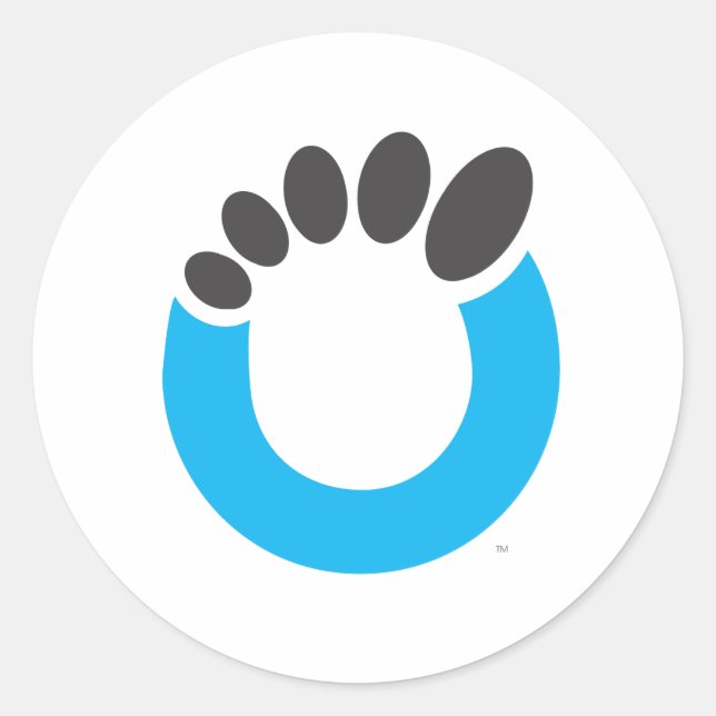 Xero! Classic Round Sticker (Front)