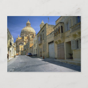 Xewkija Dome (The Rotunda), Xewkija, Gozo, Malta Postcard