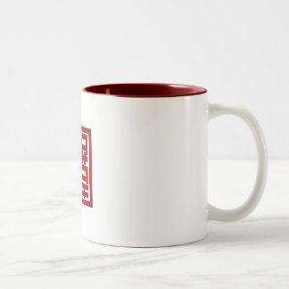 Xi-dou-le Two-Tone Coffee Mug