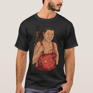 Xi Jinping The Chinese Leader Cooking Up Bats. A C T-Shirt