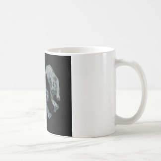 Xian China 2002 Ghost Tigers Black Square Tran Coffee Mug