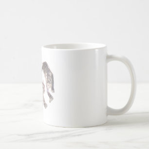 Xian China 2002 Ghost Tigers White Circle Transp Coffee Mug