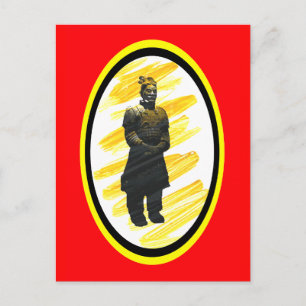 Xian China 2002 Terracotta Warriror The MUSEUM 2 Postcard