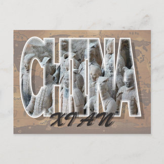 Xi'an, China Postcard