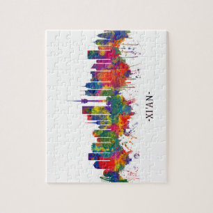 Xi'an China Skyline Jigsaw Puzzle