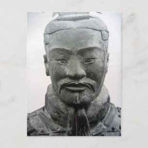 xi'an warrior postcard