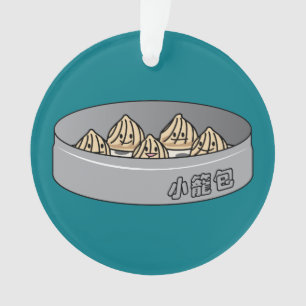 Xiaolongbao Chinese Soup Dumpling Dim Sum Bun Ornament