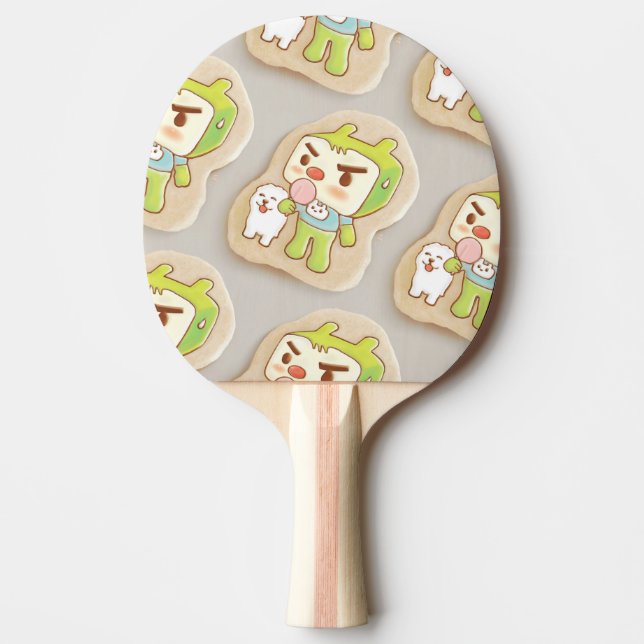 XiaoTieJun Icing Cookies Ping Pong Paddle (Front)