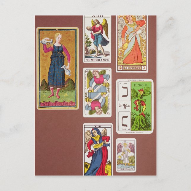 XIIII Temperance Postcard (Front)