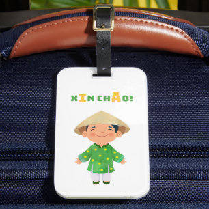 XIN CHÀO! Vietnam Luggage Tags