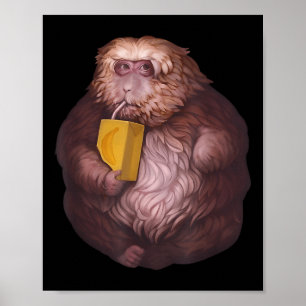 Xing Xing Monkey Meme – Funny Viral Design  Poster