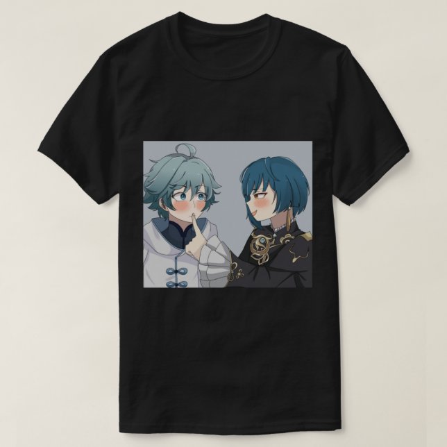 Xingyun and Chongyun - Genshin Impact    T-Shirt (Design Front)