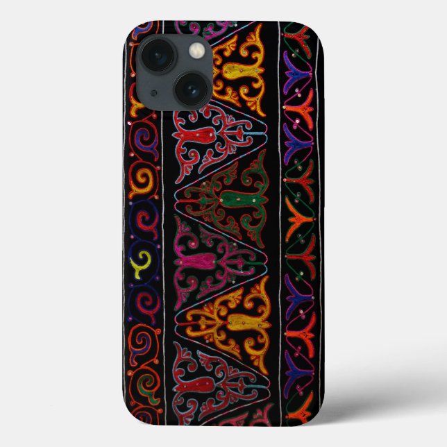 Xinjiang Embroidery Border Case-Mate iPhone Case (Back)