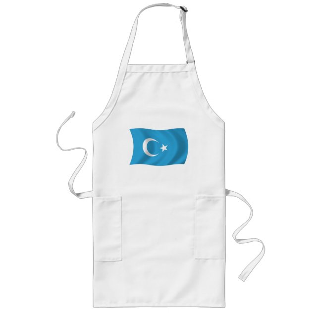 Xinjianj Uigur Flag Apron (Front)