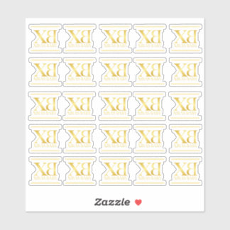 Xiras Baby for baby shoes custom-cut vinyl label