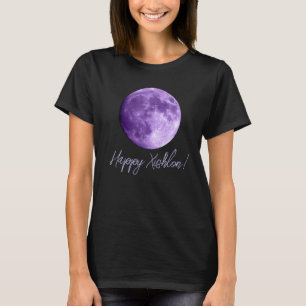 Xishlon Moon Black Witch Books Themed T-shirt