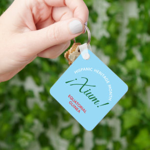 Xium! Equatorial Guinea Key Ring