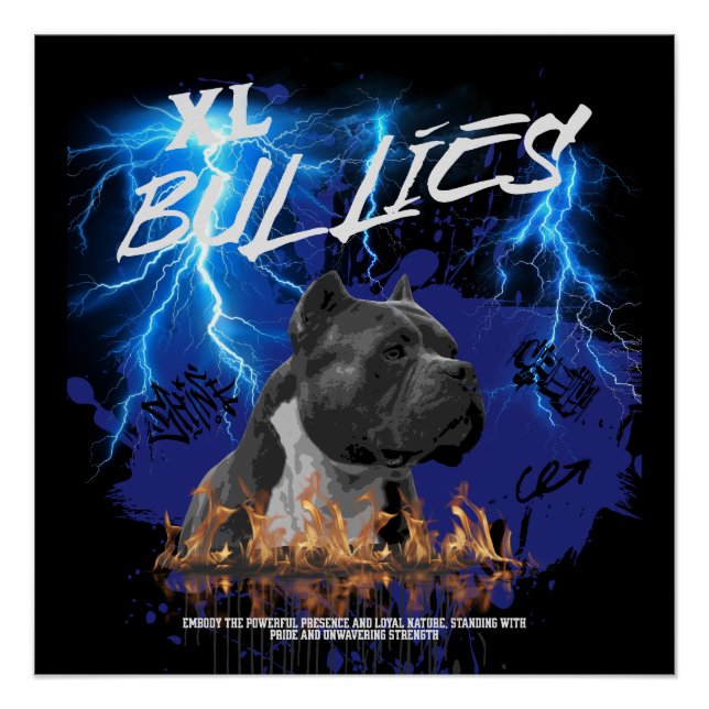Xl Bully Dogs Pitbull | Xl bullies Poster (Front)
