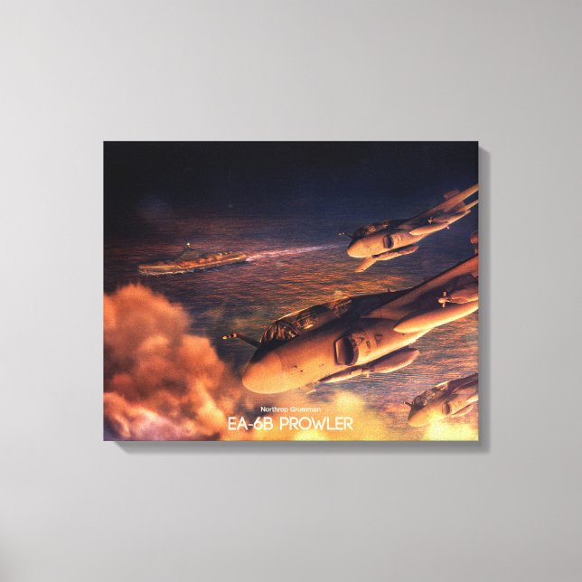 XL Canvas Northrop Grumman  EA-6B Prowler Print (Front)